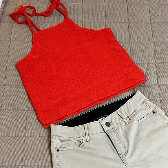 Madewell Top with Shoulder Ties - Picture 9 of 10